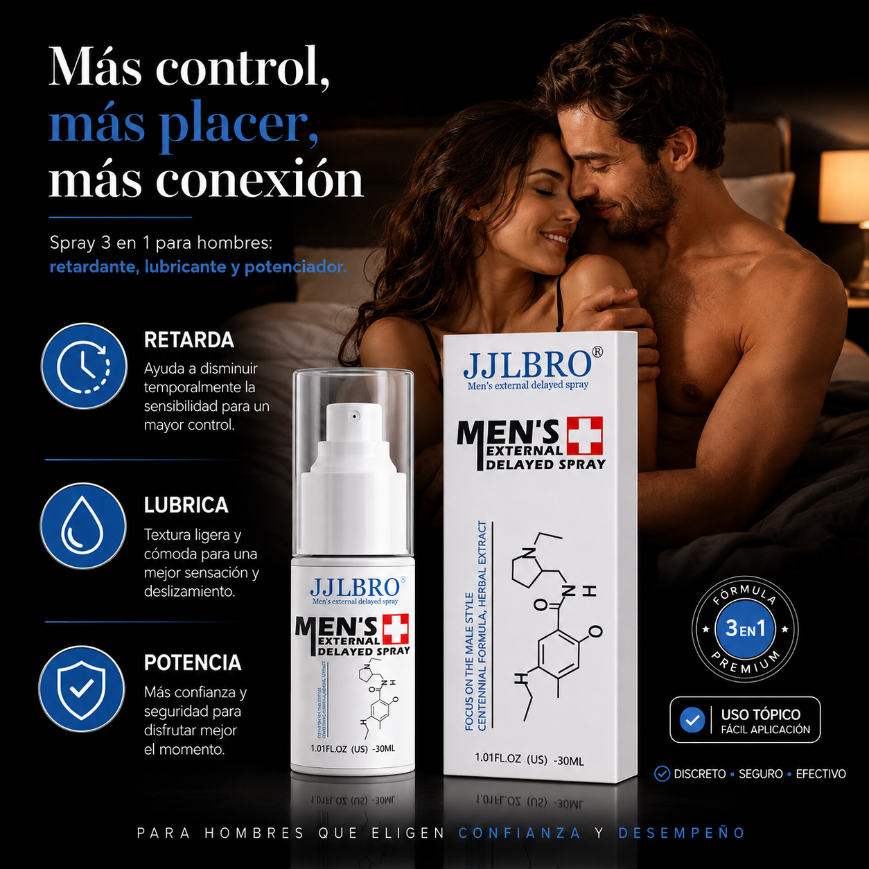 Potencializador Retardante Masculino