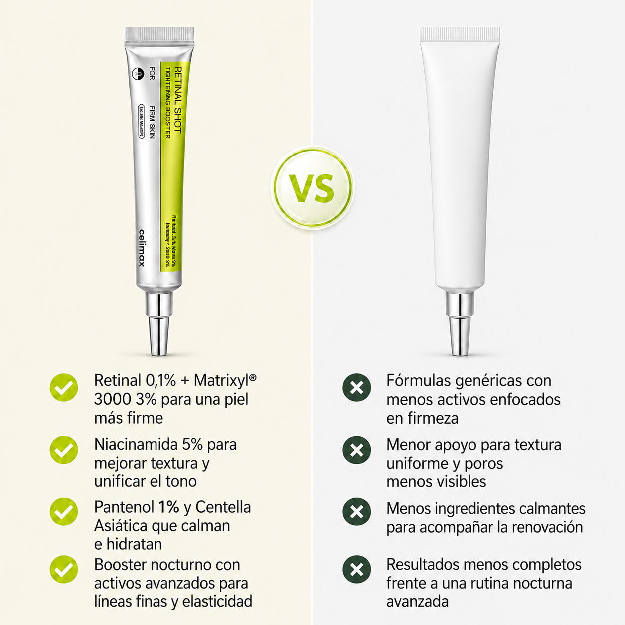 Retinal Shot — Booster Antiarrugas y Reafirmante